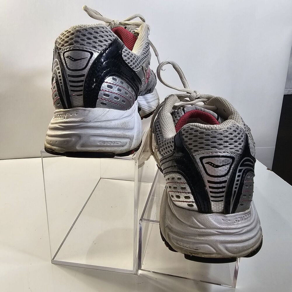 Saucony Oasis Silver Womens Running Shoes Size 9.5 - Picture 3 of 5